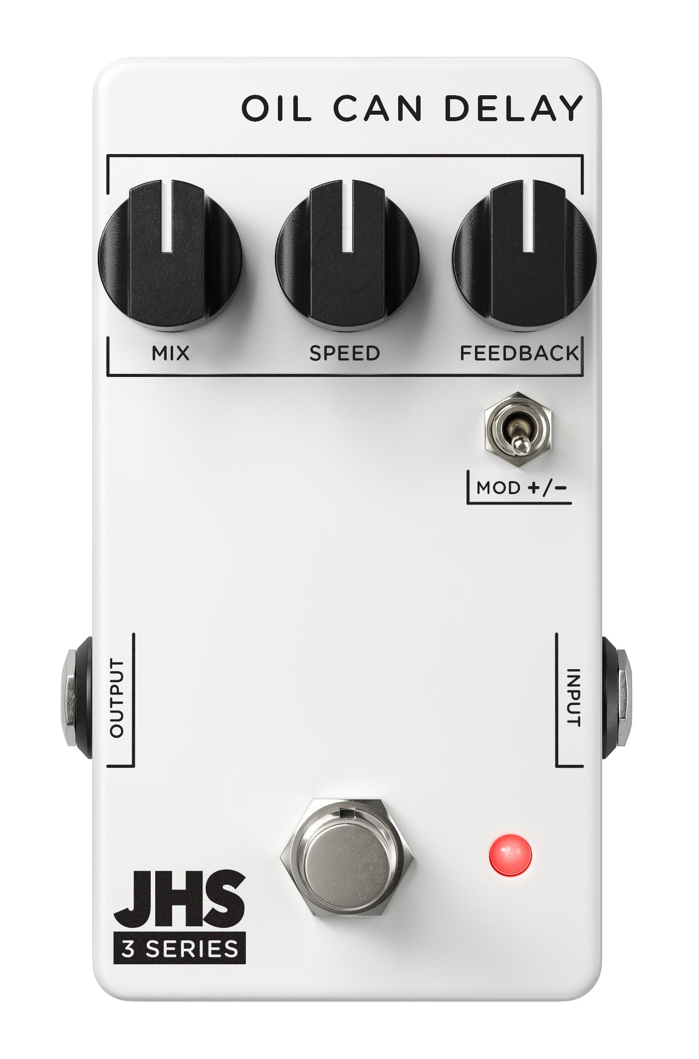 JHS 3 Series Oil Can Delay ディレイ JHS 3 Series Oil Can Delay Pedal - Andertons Music Co